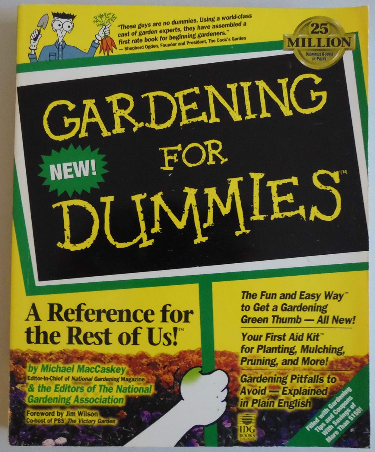 Gardening for Dummies (For Dummies Series) by Michael MacCaskey