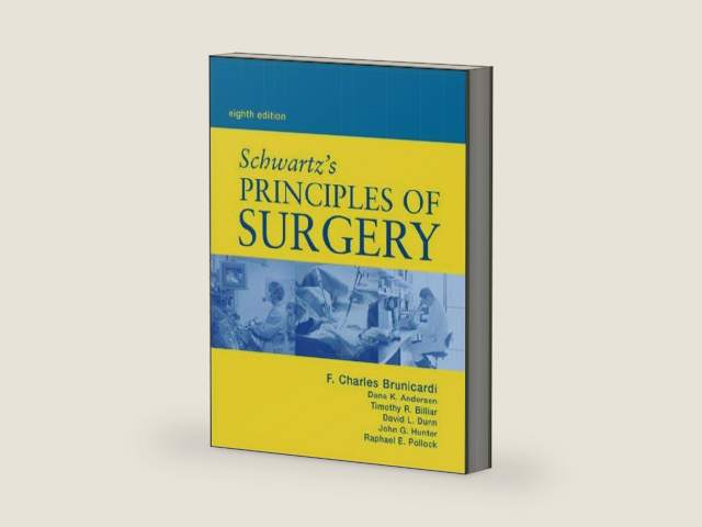 Schwartz's Principles of Surgery, Eighth Edition by F. Brunicardi