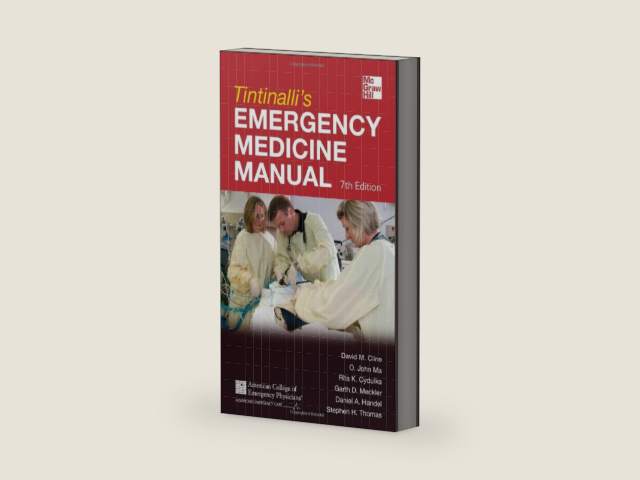 Tintinalli's Emergency Medicine Manual by M.D. Cline, David M.