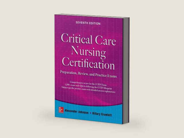 Critical Care Nursing Certification: Preparation, Review, and Practice Exams, Seventh Edition by Alexander Johnson