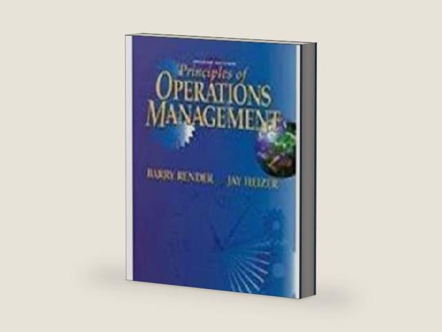 Principles of Operations Management by barry-render-jay-heizer