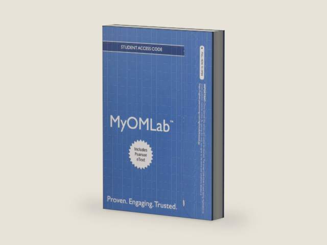 NEW MyLab Operations Management with Pearson eText -- Access Card -- for Operations Management, Flexible Version by Jay Heizer