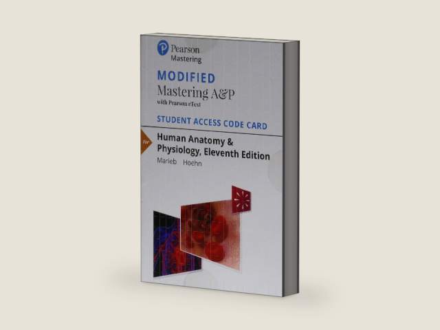 Modified Mastering A&P with Pearson eText -- Standalone Access Card -- for Human Anatomy & Physiology (11th Edition) by Elaine Marieb