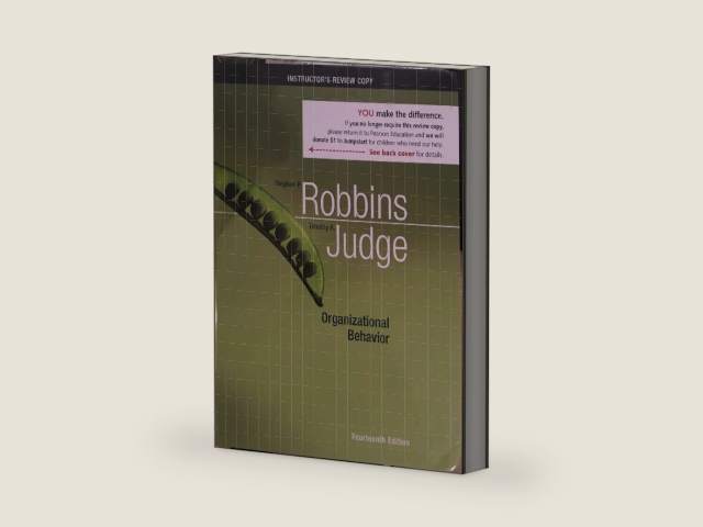 Organizational Behavior by Robbins & Judge
