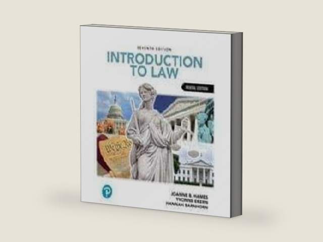 Introduction to Law, 7th [Rental Edition] by JoAnne B. Hames