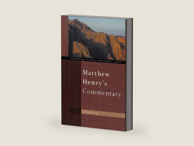 Matthew Henry's Commentary One Volume by Matthew Henry