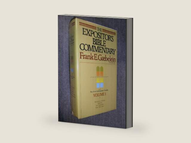 The Expositor's Bible Commentary, Vol. 1: Introductory Articles by Frank E. Gaebelein