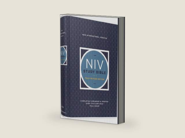NIV Study Bible, Fully Revised Edition (Study Deeply. Believe Wholeheartedly.), Hardcover, Red Letter, Comfort Print by Zondervan