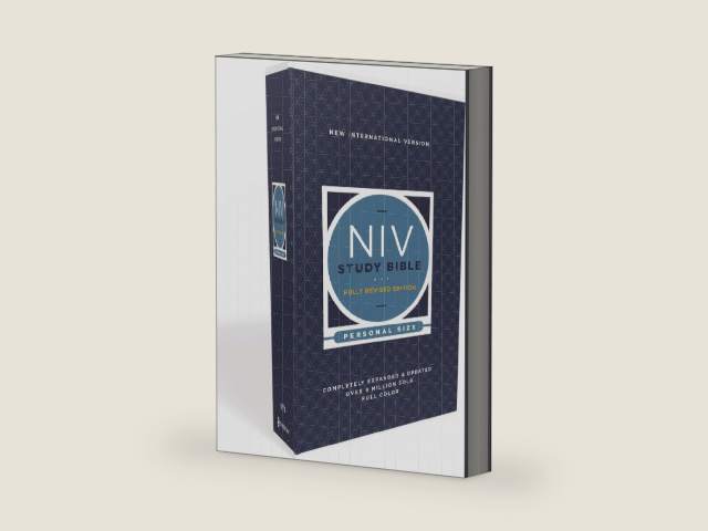 NIV Study Bible, Fully Revised Edition (Study Deeply. Believe Wholeheartedly.), Personal Size, Paperback, Red Letter, Comfort Print by Zondervan