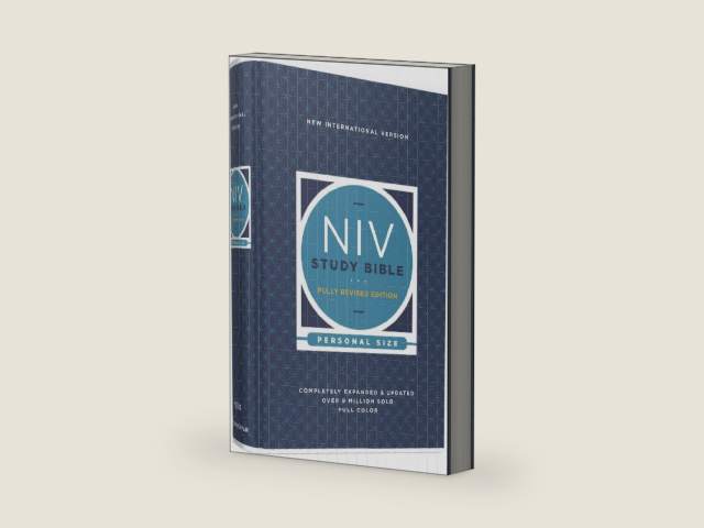 NIV Study Bible, Fully Revised Edition (Study Deeply. Believe Wholeheartedly.), Personal Size, Hardcover, Red Letter, Comfort Print by Zondervan