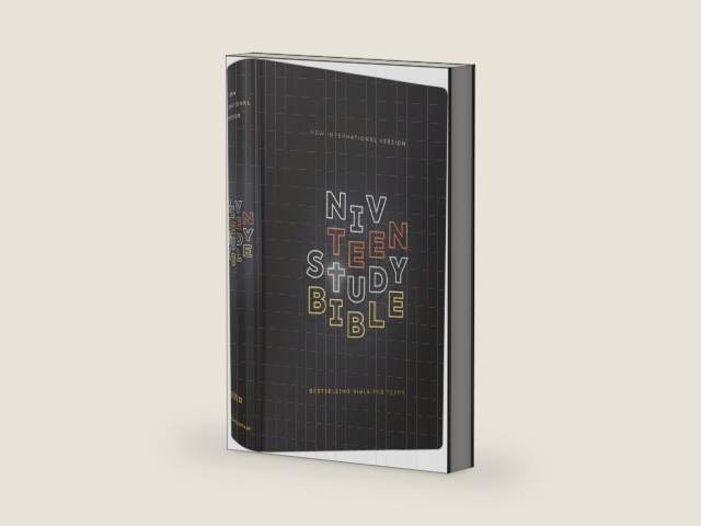 NIV, Teen Study Bible (For Life Issues You Face Every Day), Hardcover, Navy, Comfort Print by Zondervan