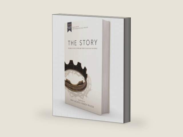 NIV, The Story, Hardcover, Comfort Print: The Bible as One Continuing Story of God and His People by Zondervan