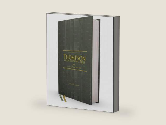 ESV, Thompson Chain-Reference Bible, Hardcover, Green, Red Letter by Zondervan