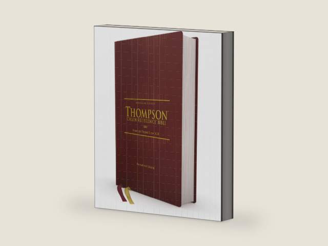 NKJV, Thompson Chain-Reference Bible, Hardcover, Red Letter, Comfort Print by Zondervan