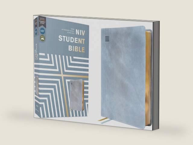 NIV, Student Bible, Leathersoft, Teal, Comfort Print by Zondervan