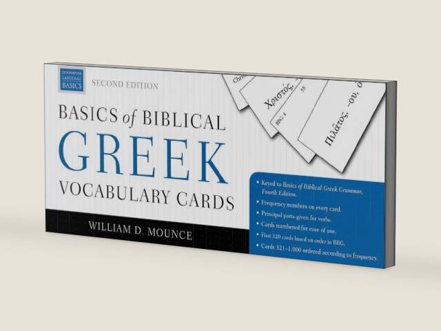 Basics of Biblical Greek Vocabulary Cards: Second Edition by William D. Mounce