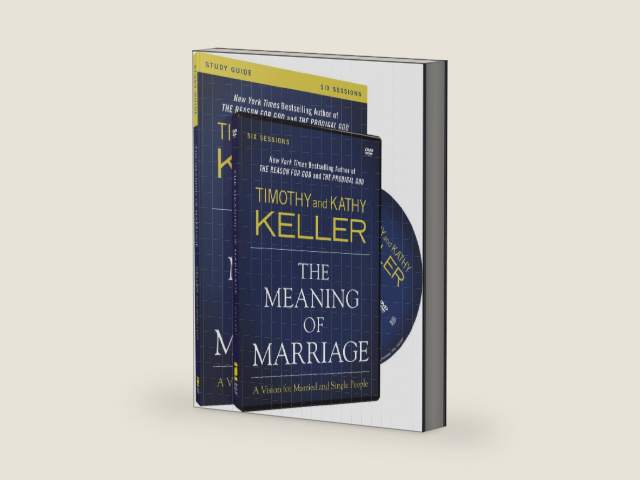 The Meaning of Marriage Study Guide with DVD: A Vision for Married and Single People by Timothy Keller