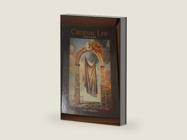 Criminal Law by Joel Samaha