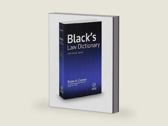 Black’s Law Dictionary, Pocket, 5th Edition by Bryan A. Garner