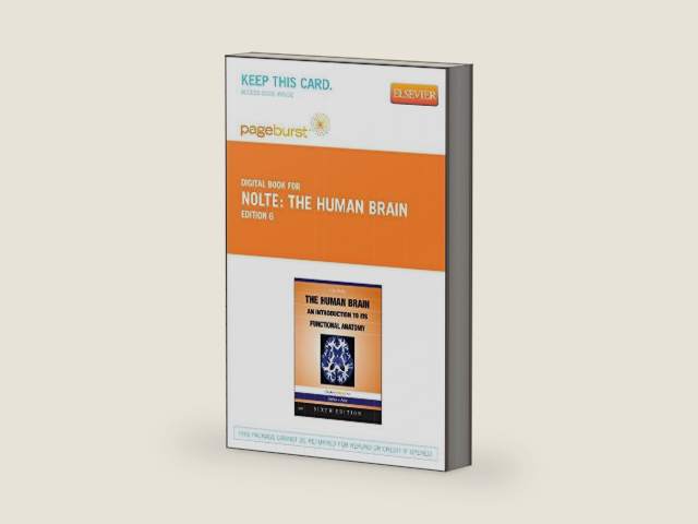 Nolte's The Human Brain - Elsevier eBook on VitalSource (Retail Access Card): An Introduction to its Functional Anatomy by Todd W. Vanderah PhD