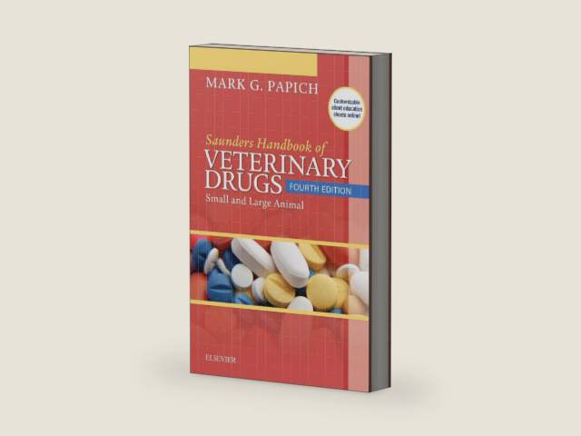 Saunders Handbook of Veterinary Drugs: Small and Large Animal (Handbook of Veterinary Drugs (Saunders)) by Mark G. Papich DVM MS DACVCP