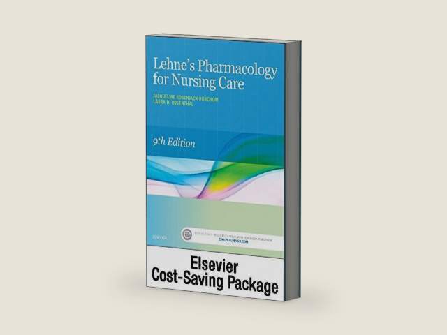 Lehne's Pharmacology for Nursing Care - Text and Elsevier Adaptive Quizzing (Access Card) Package by Jacqueline Rosenjack Burchum DNSc FNP-BC CNE