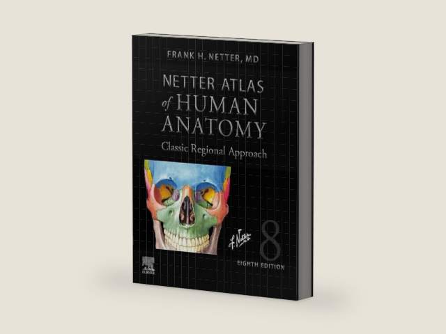 Netter Atlas of Human Anatomy: Classic Regional Approach (hardcover): Professional Edition with NetterReference Downloadable Image Bank (Netter Basic Science) by Frank H. Netter MD