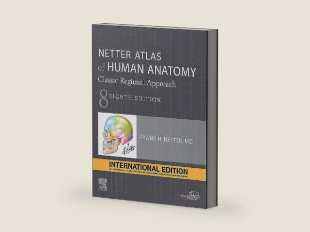 Netter Atlas of Human Anatomy International Edition: A Regional Approach (Netter Basic Science) by Frank H. Netter MD