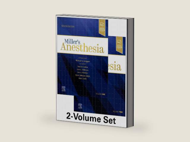 Miller's Anesthesia, 2-Volume Set by Michael A. Gropper MD PhD