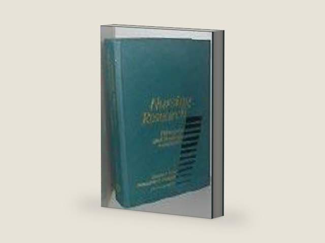 Nursing Research: Principles and Methods by Denise Polit-O'Hara
