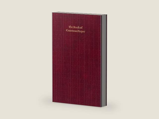 Book of Common Prayer, Enlarged Edition, Burgundy, CP420 701B Burgundy by Baker Publishing Group