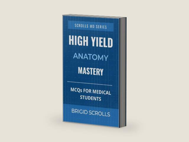 High Yield Anatomy Mastery: MCQs for Medical Students (Brigid Scrolls MCQs for Medical Students) by Tyron Chander