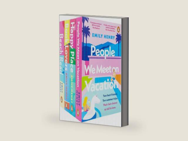 Emily Henry 4 Books Collection Set (Book Lovers, Beach Read, People We Meet on Vacation and Happy Place) by Emily Henry