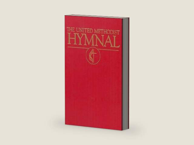 United Methodist Hymnal Pew Bright Red: Book of United Methodist Worship by Abingdon Press