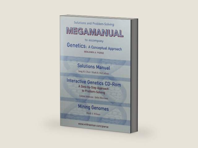 Solutions Manual & Interactive Genetics CD-Rom: to accompany Genetics: A Conceptual Approach by Jung H. Choi