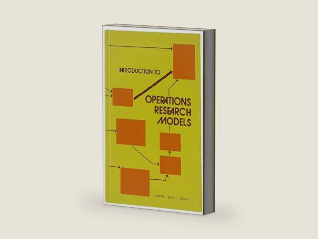 Introduction to operations research models by Leon Cooper