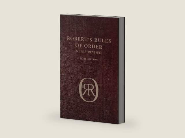 Robert's Rules Of Order 10th Ed Leatherbound Leatherbound by Henry M. Robert