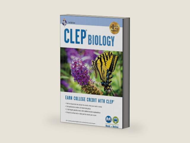 CLEP® Biology Book + Online (CLEP Test Preparation) by Laurie Ann Callihan Ph.D.