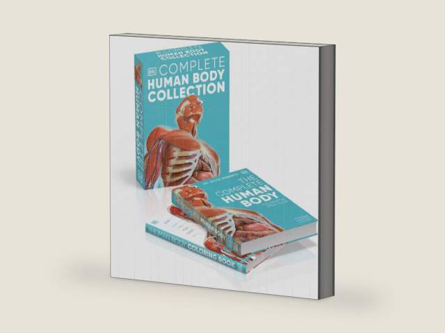 The Complete Human Body Collection: 2-Book Box Set - Human Body Reference Guide and Anatomy Coloring Book (DK Human Body Guides) by DK