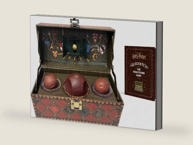 Harry Potter Collectible Quidditch Set (Includes Removeable Golden Snitch!): Revised Edition by Running Press