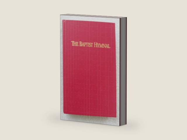 Baptist Hymnal 1991 Scarlet Red by Wesley Forbis