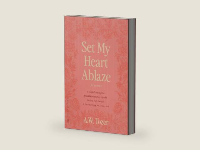 Set My Heart Ablaze (for Women): A Guided Journal for Breaking Free from Apathy, Fueling Holy Hunger, and Encountering the Living God: With Selected ... the Holy, The Root of the Righteous and more by A.W. Tozer