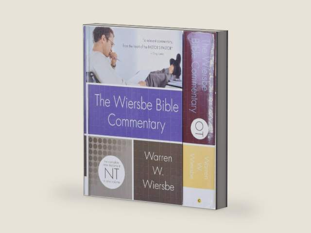 Wiersbe Bible Commentary 2 Vol Set by Warren W. Wiersbe
