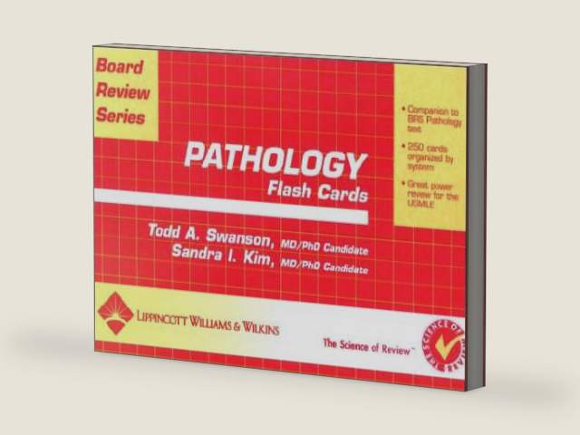 BRS Pathology Flash Cards by Todd Allen Swanson