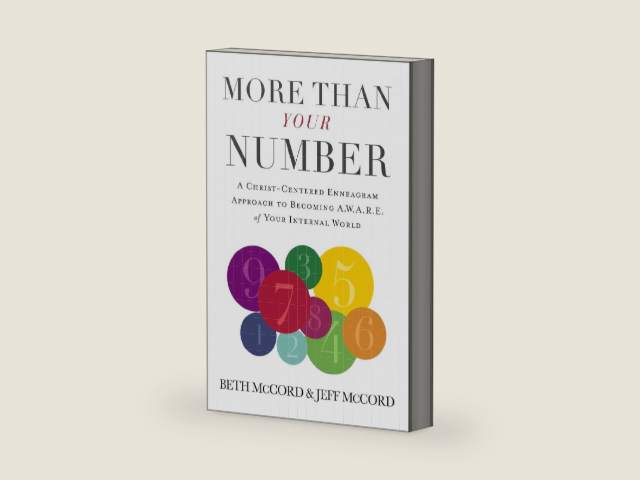 More Than Your Number: A Christ-Centered Enneagram Approach to Becoming AWARE of Your Internal World by Beth McCord