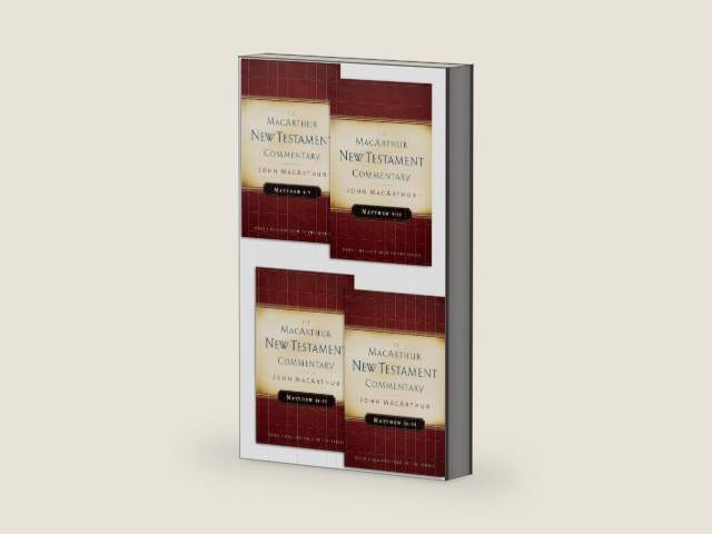 Matthew 1-28 MacArthur New Testament Commentary Four Volume Set (MacArthur New Testament Commentary Series) by John MacArthur