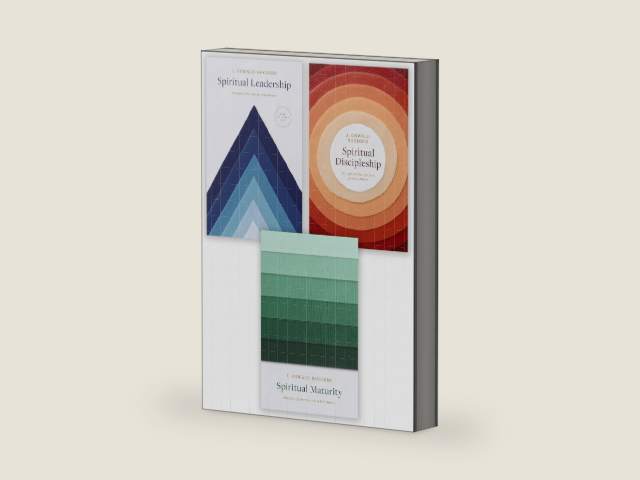 Spiritual Leadership, Spiritual Discipleship, Spiritual Maturity Set of 3 Sanders books by J. Oswald Sanders