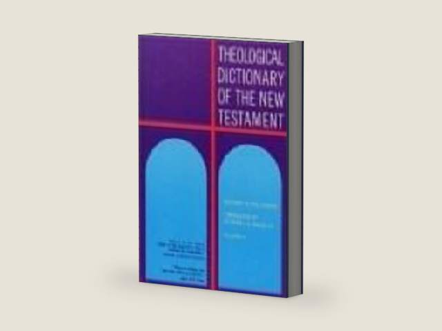 Theological Dictionary of the New Testament: 004 by Gerhard Kittel