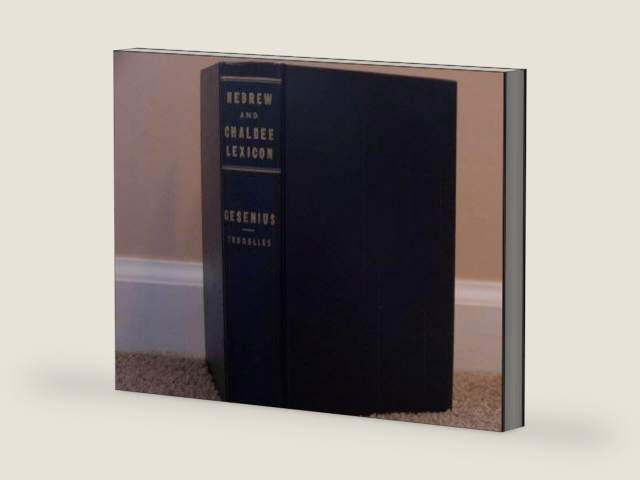 Gesenius' Hebrew and Chaldee Lexicon to the Old Testament Scriptures, Translated with Additions and Corrections from the Author's Thesaurus and Other Works With an Exhaustive English Index of More Than 12,000 Entries by Wilhelm Gesenius