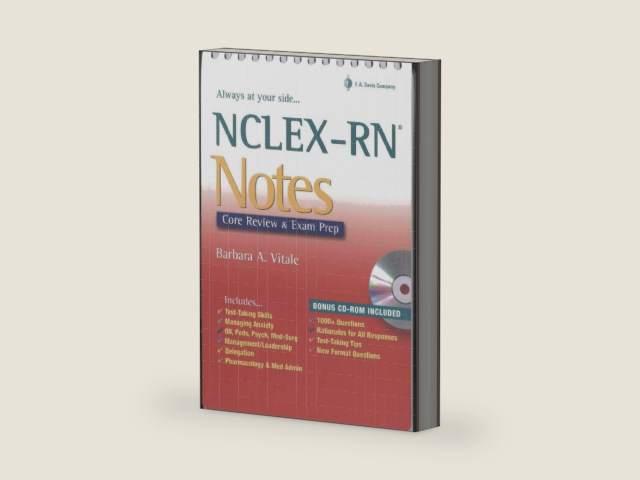 NCLEX-RN® Notes: Countdown to Success (Davis's Notes) by Barbara A. Vitale RN MA